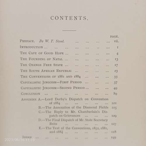 A Century of Wrong  (F W Reitz and W T Stead)