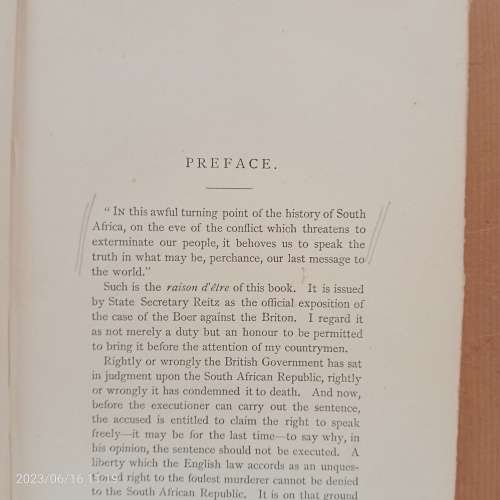 A Century of Wrong  (F W Reitz and W T Stead)