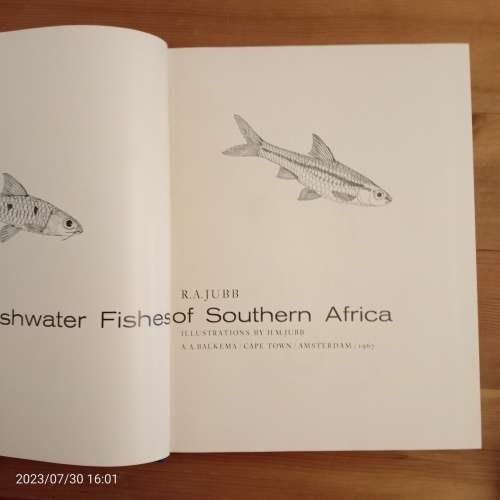Freshwater Fishes of Southern Africa - R.A. Jubb