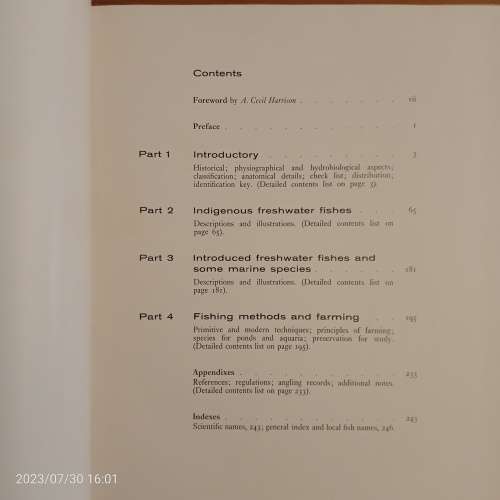 Freshwater Fishes of Southern Africa - R.A. Jubb