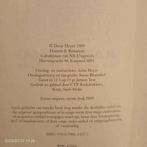 Karoonag en ander verhale - Deon Meyer