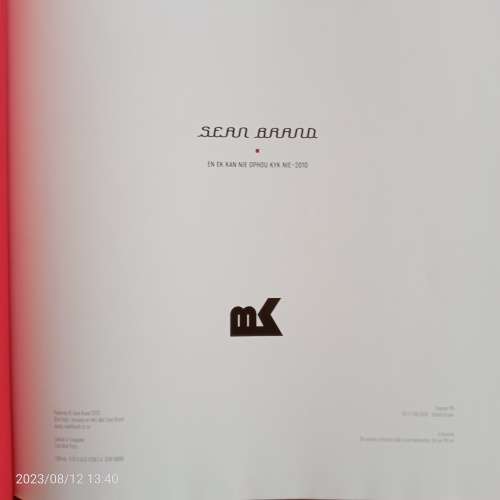 Sean Brand: En ek kan nie ophou kyk nie - 2010