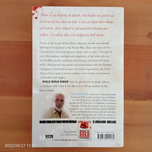 Zulu Zulu Golf: Two Years with KOEVOET - Arn Durand