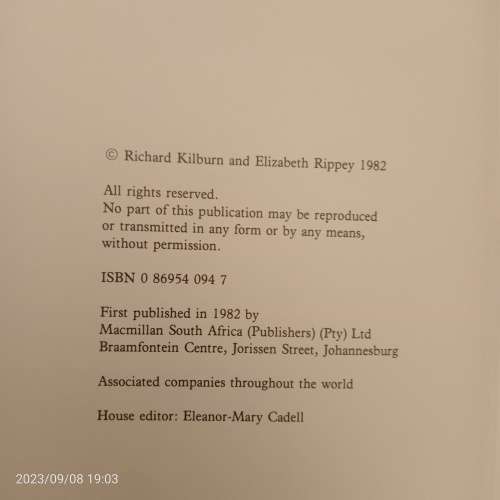 Sea Shells of Southern Africa - Richard Kilburn, Elizabeth Rippey