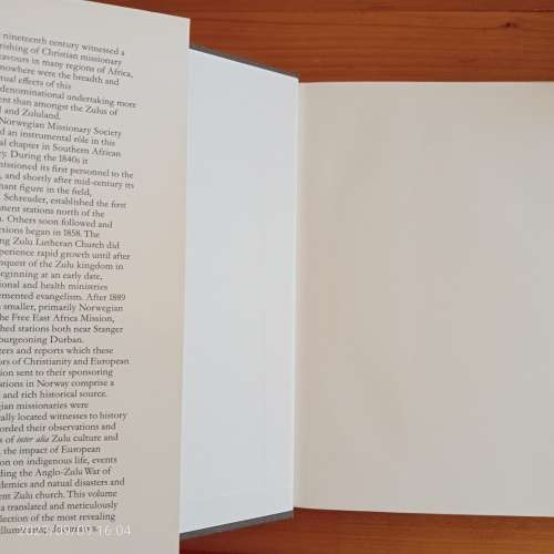 Norwegian Missionaries in Natal and Zululand : Selected Correspondence 1844-1900 Van Riebeeck Societ