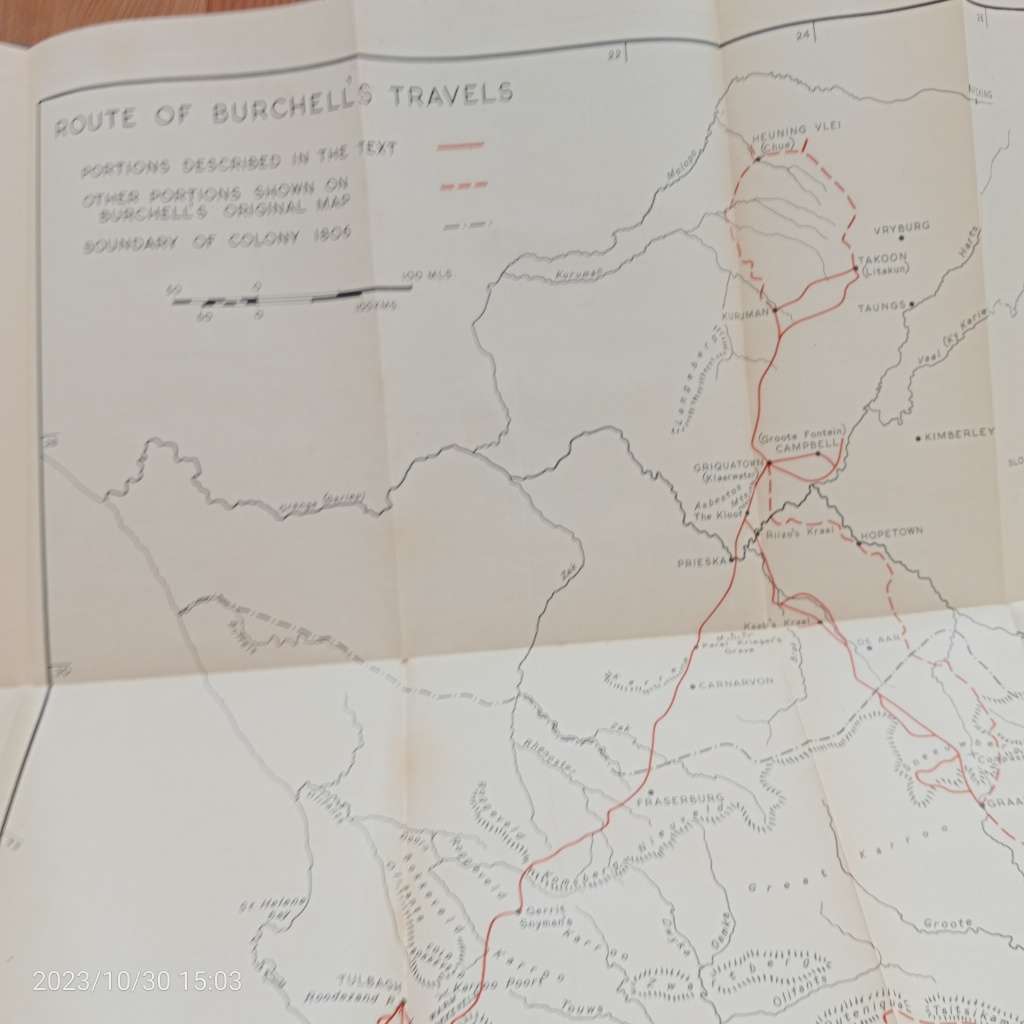 Travels in the Interior of Southern Africa - Volume 1 ONLY (William Burchell)