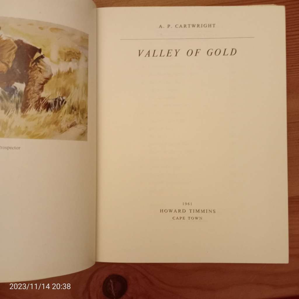 Valley Of Gold - A. P. Cartwright
