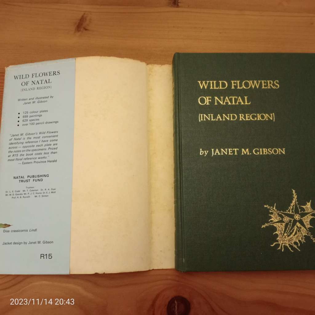 CLEARANCE! Wild Flowers of Natal (inland region) - Janet M. Gibson