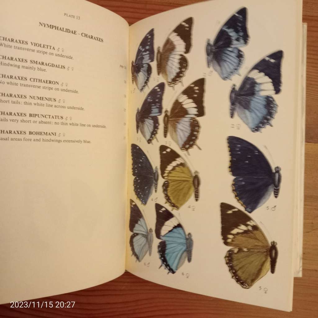CLEARANCE! A Field Guide to the Butterflies of Africa - John George Williams