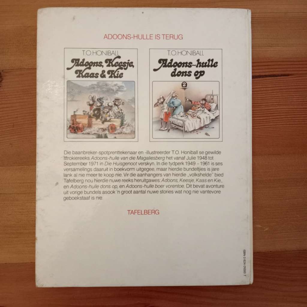 Adoons-hulle boer vorentoe - T.O. Honiball