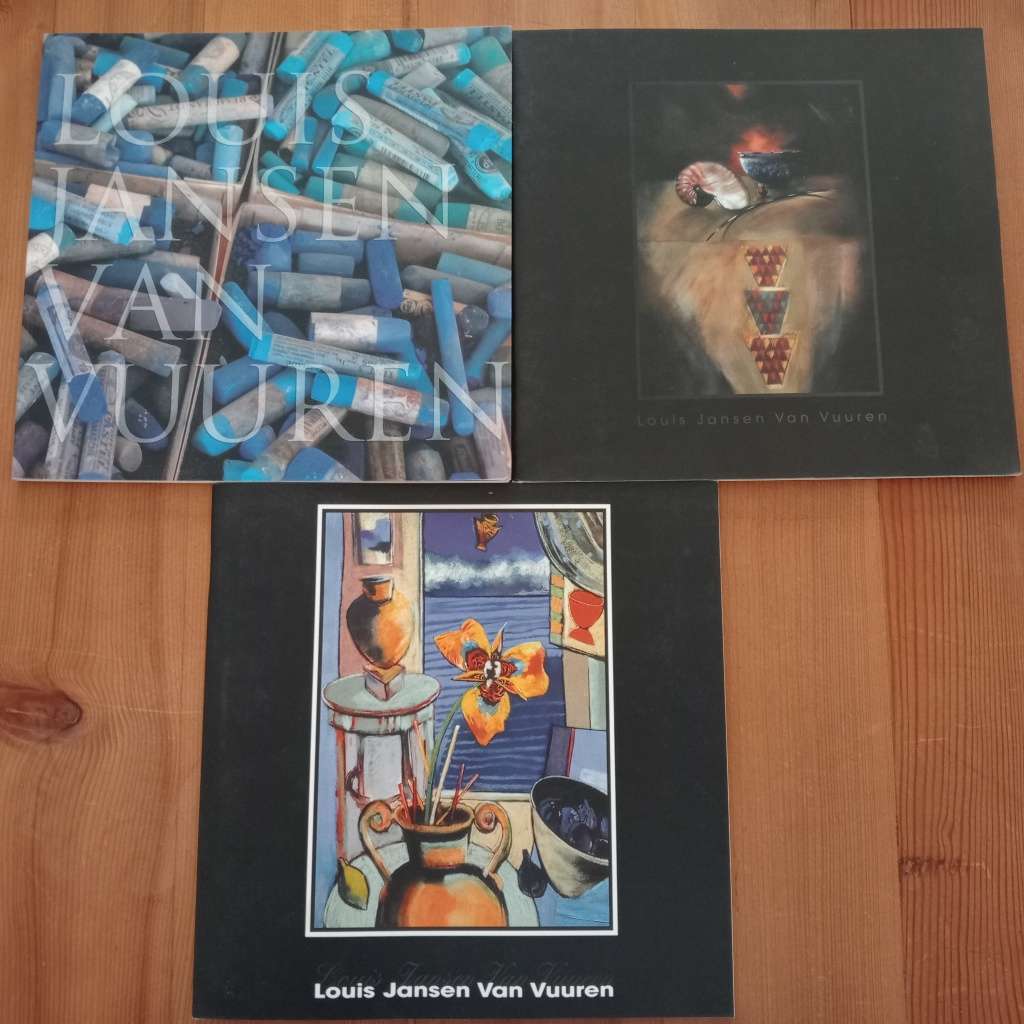 3 X Louis Jansen van Vuuren Exhibition catalogues