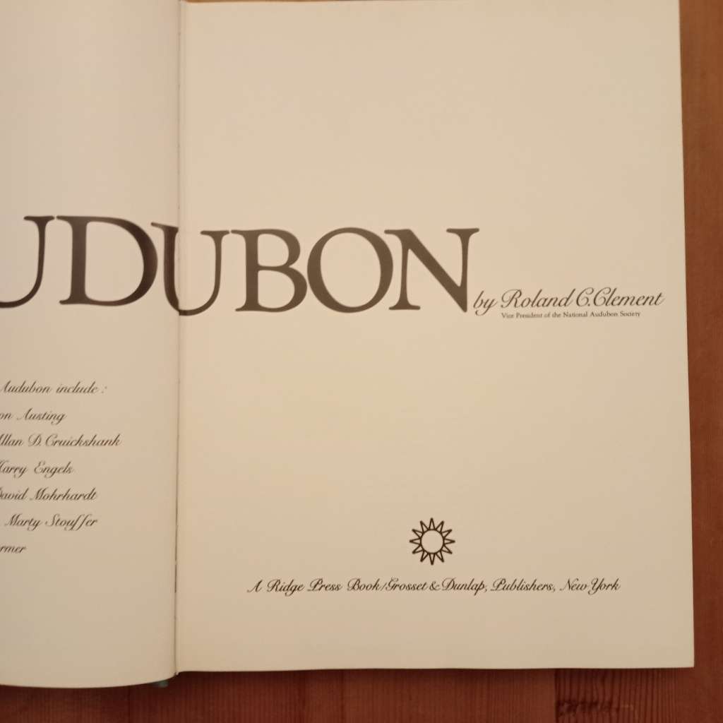 CLEARANCE! The Living World of Audubon - Roland C Clement