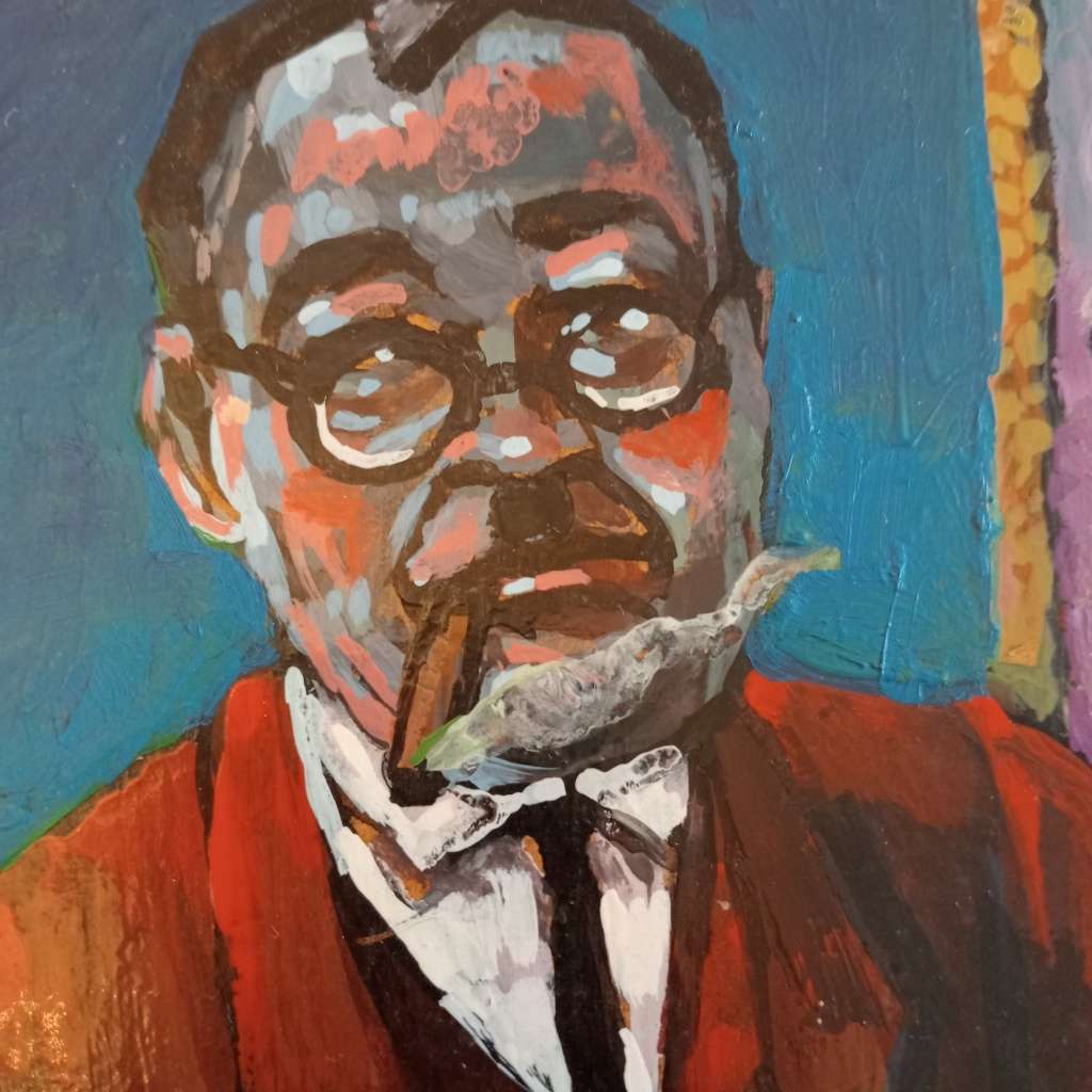 Selwyn Pekeur painting (circa 2000)