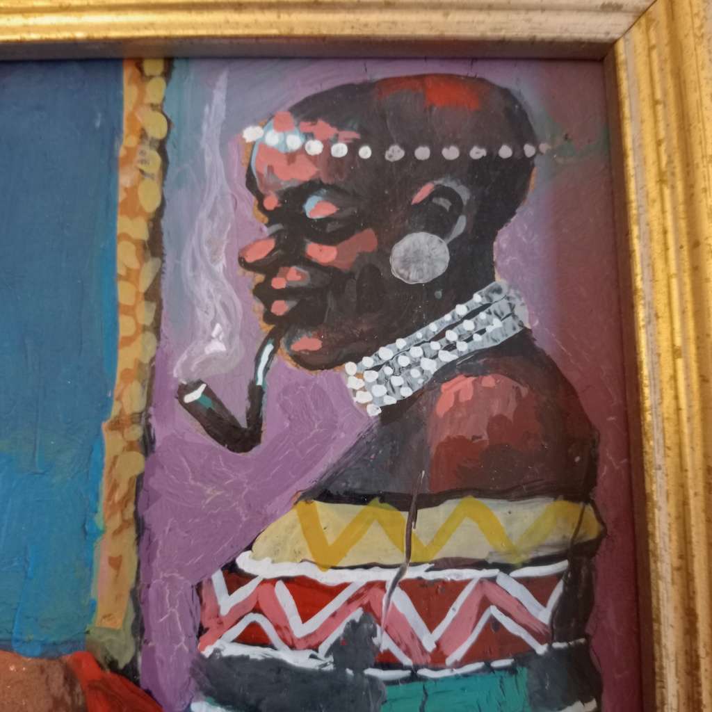 Selwyn Pekeur painting (circa 2000)