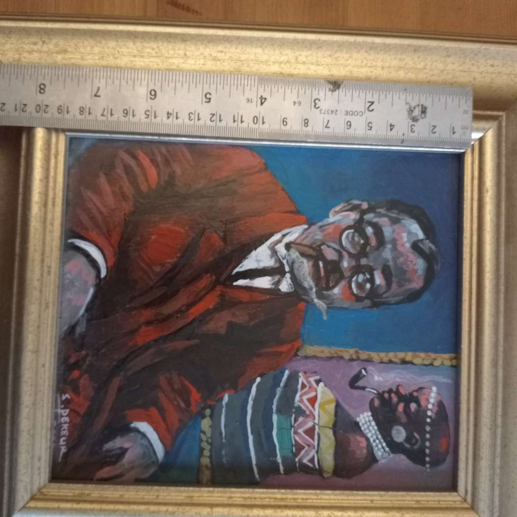 Selwyn Pekeur painting (circa 2000)