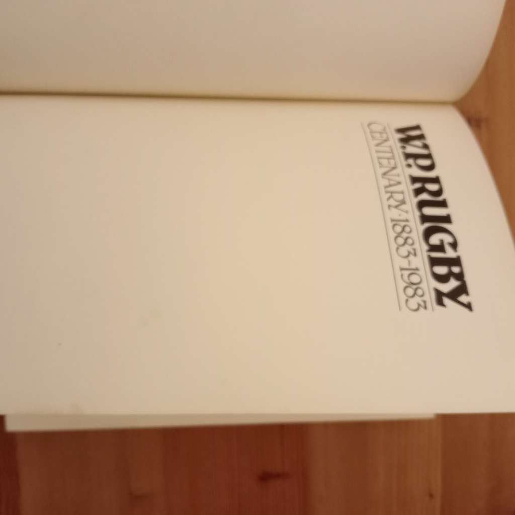 W.P. Rugby Centenary 1883 - 1983 - A.C. Parker