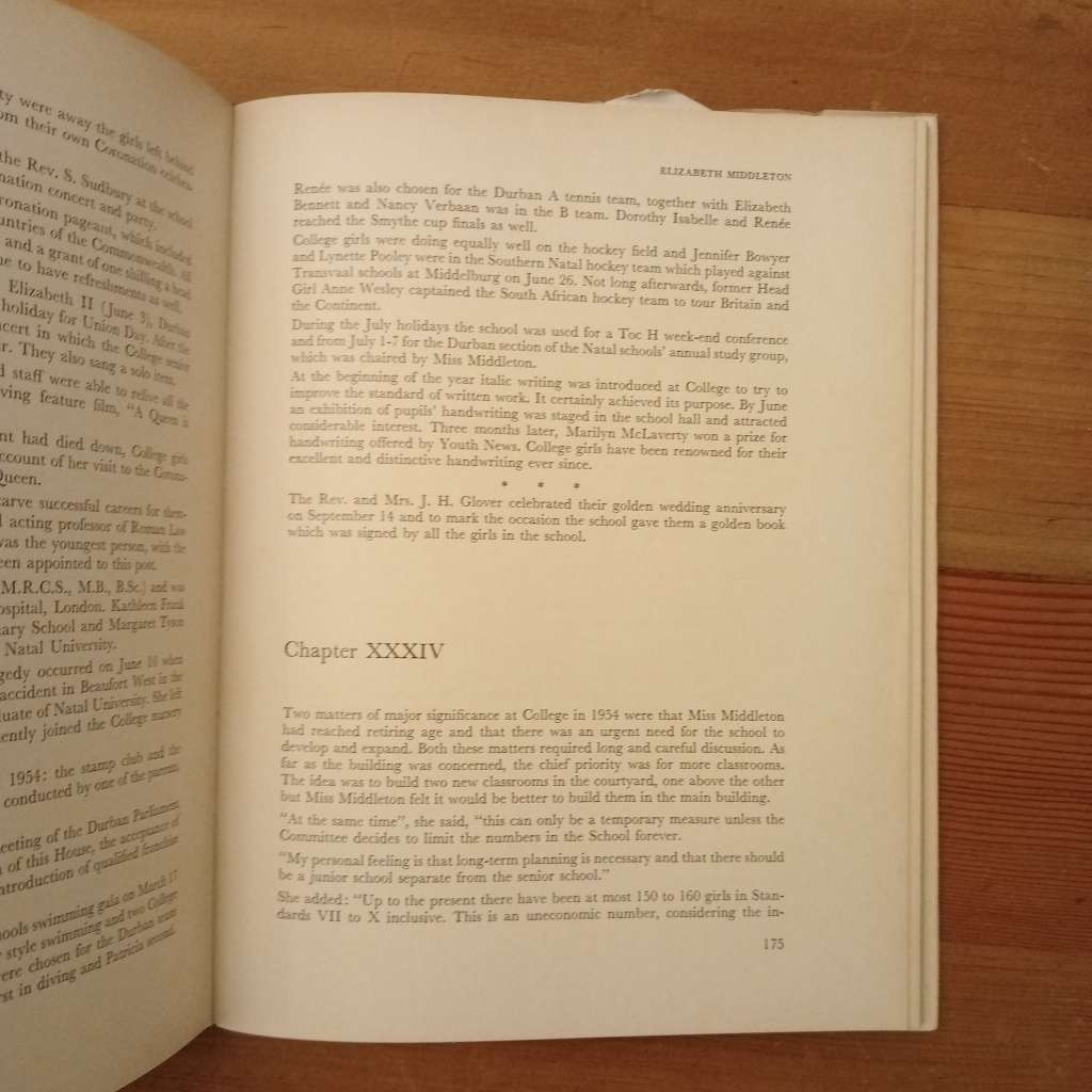 CLEARANCE!  The Happy Ship: A History of Durban Girls` College 1877-1977 - Joyce Wrinch-Schulz