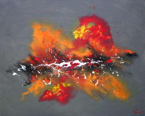 Investment Artwork - Original Mario Pelser - "Abstract flow 6"  1000 x 800