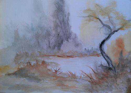 INVESTMENT ARTWORK - Original Mario Pelser "Secret spot" 296mm x 420mm (A3)