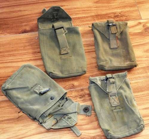 RHODESIAN Army magazine pouches single