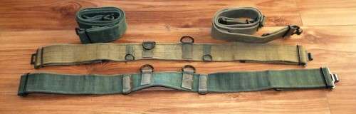 Rhodesian Army web belt 70s issue