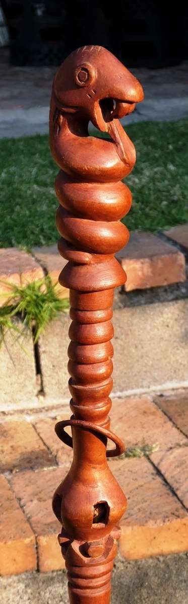 HAND CARVED NYAMI NYAMI stick