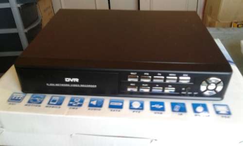 H264 -4 CHANNEL DVR INCL.POWER SUPPLY, REMOTE &MOUSE  (MONEY BACK GUARANTEE)