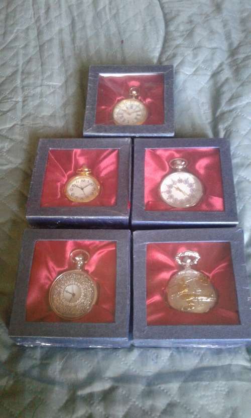 5X COLLECTORS CLASSIC WIND_UP POCKET WATCHES (BID PER WATCH TO TAKE ALL 5)