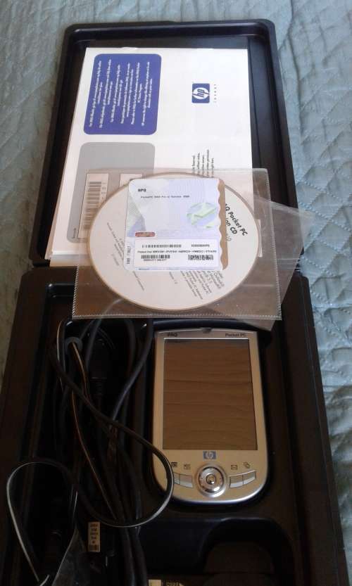 HP iPAD POCKET PC(IN ORIGINAL BOX)INCL.SOFTWARE ETC.