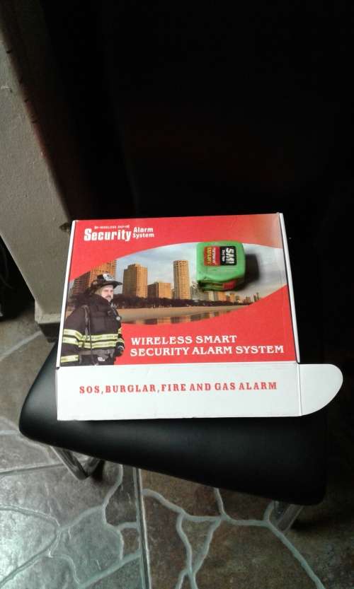 WIRELESS SMART SECURITY ALARM SYSTEM (SOS,BURGLAR,FIRE AND GAS ALARM)