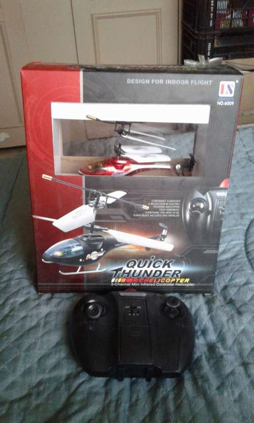 QUICK THUNDER 3 CHANNEL MINI INFRARED CONTROLLER HELICOPTER