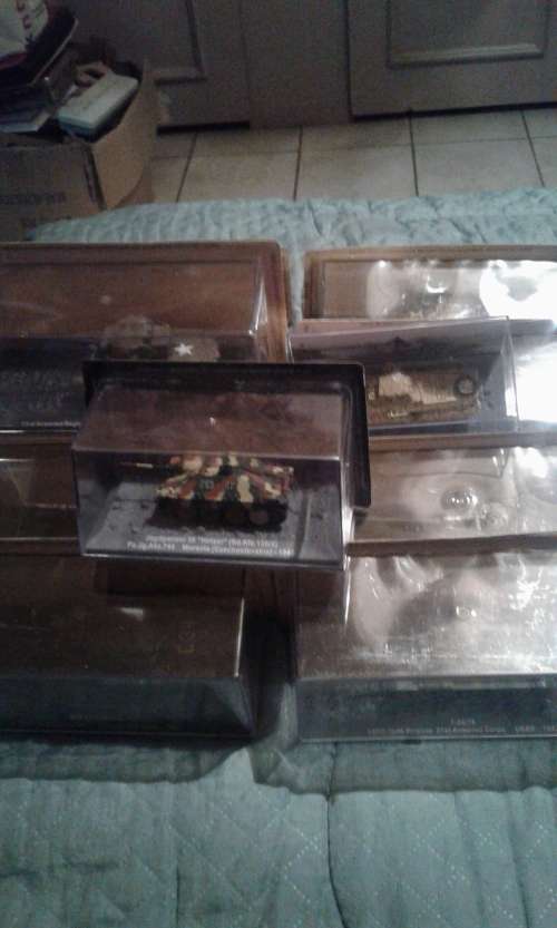 11X DIE CAST MODEL MILLITARY COMBAT TANKS (TO CHOSE OR TAKE ALL)