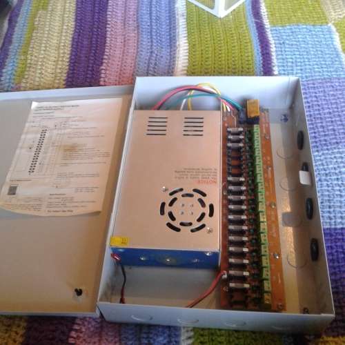 12VDC ,18 OUTPUT SWITCH MODE CCTV POWER SUPPLY