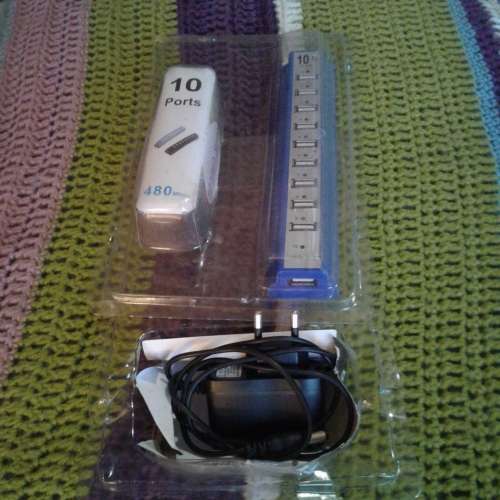 10 PORTS USB HUB