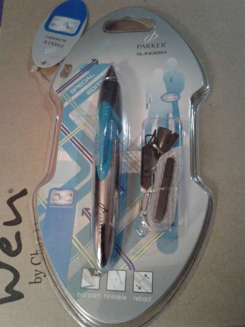 ORIGINAL PARKER SLINGER BLUE BALL PEN (SPECIAL EDITION),FRANCE