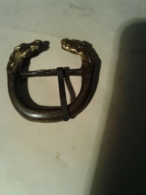 VINTAGE SOLID BRASS BUCKLE