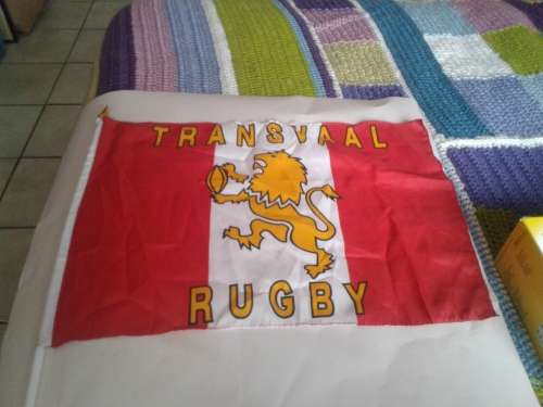 COLLECTORS TRANSVAAL RUGBY SPORTS FLAG