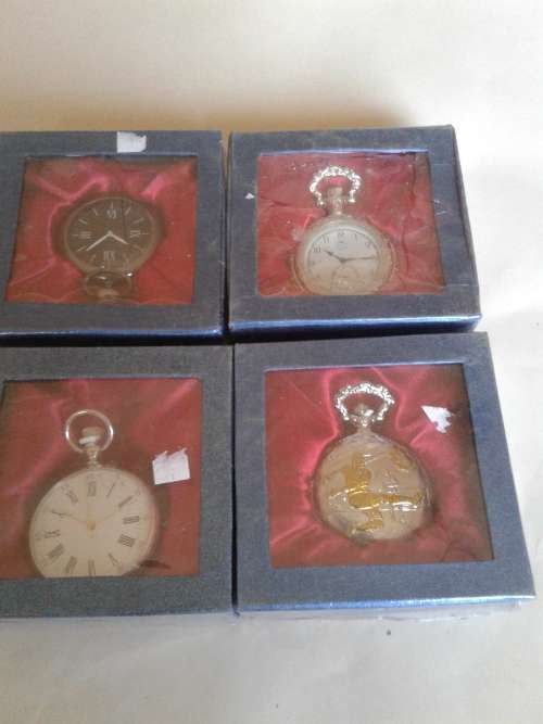 4 X CLASSIC POCKETWATCH  (TO CHOSE OR TAKE ALL )