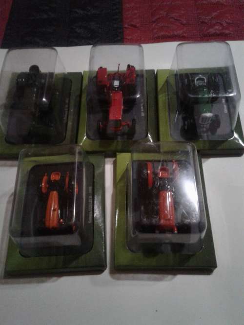 5 X METAL MODEL TRACTORS (TO CHOSE OR TAKE ALL )-SEE DESCRIPTION