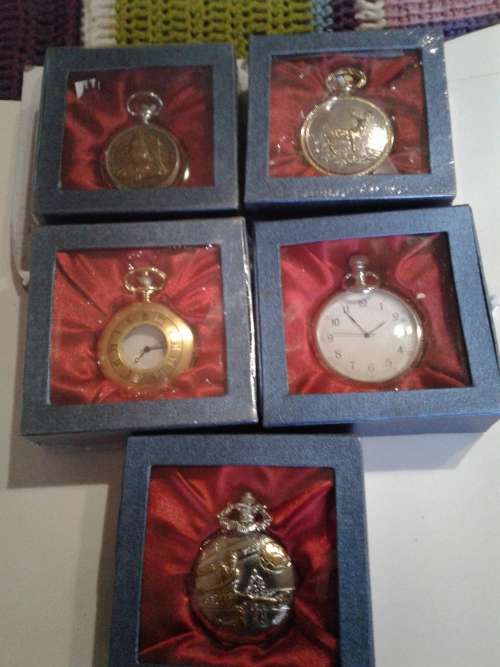 5 X CLASSIC POCKETWATCH  (TO CHOSE OR TAKE ALL )