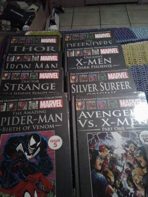 8 X THE ULTIMATE GRAPHIC NOVELS  HARDCOVER MARVEL COMIC (TO CHOSE OR TO TAKE ALL)