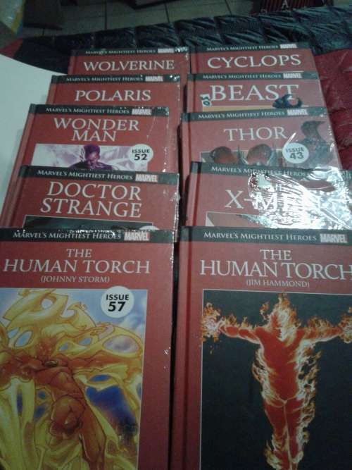 10 X MARVELS MIGHTIEST HEROES HARDCOVER COMICS  (TO CHOSE OR TAKE ALL )