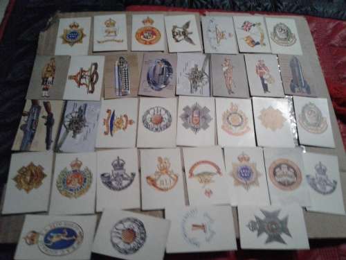 35 X VINTAGE SOUTH AFRICAN DEFENCE CARDS (ONE BID)-SEE DESCRIPTION