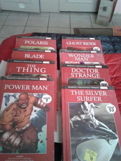 8X MARVELS MIGHTIEST HEROES HARDCOVER COMICS  (TO CHOSE OR TAKE ALL )