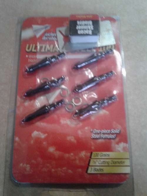 ROCKET AEROHEADS (MADE IN USA)RARE ITE,M USED FOR APACHE ARROWS-SEE DESCRIPTION