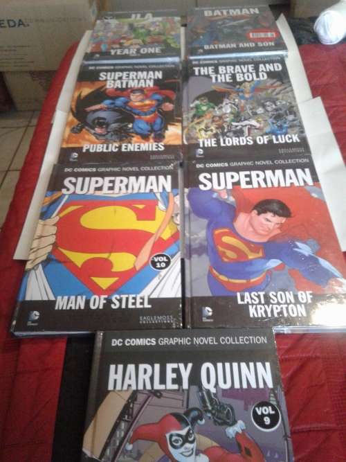 7 X DC HARDCOVER COMICS (TO CHOSE OR TAKE ALL )