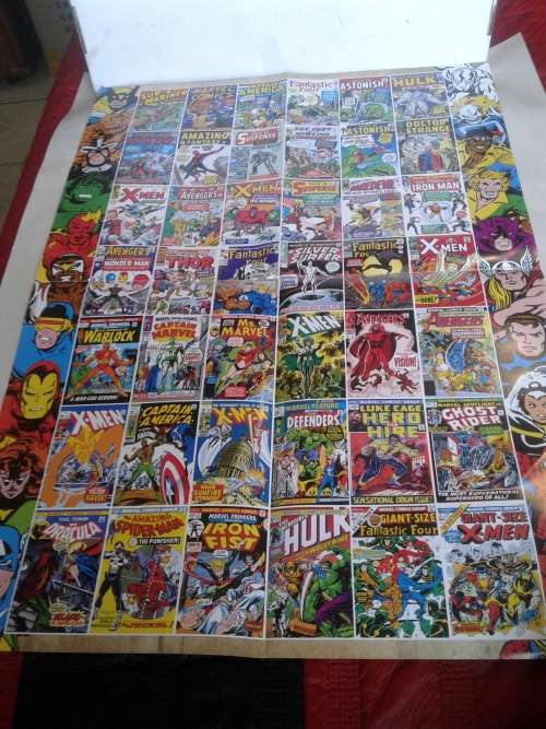MARVEL COMIC WALL POSTER