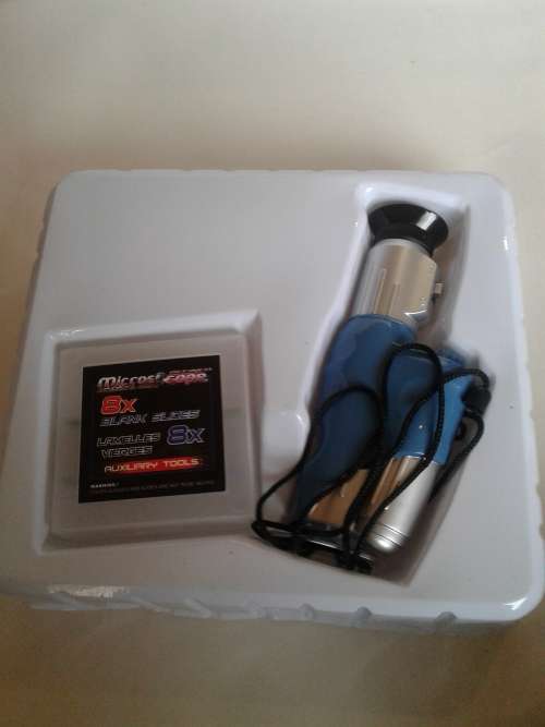 EDUCATIONAL SCIENCE MICROSCOPE INCL.SLIDES_SEE DESCRIPTION