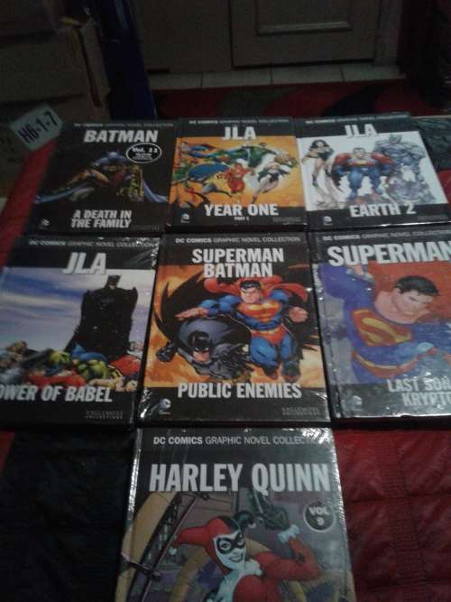 7 X DC HARDCOVER COMICS (TO CHOSE OR TAKE ALL )