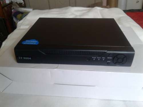 4 CHANNEL  FULL HD DVR INCL.REMOTE, POWER SUPPLY AND MOUSE